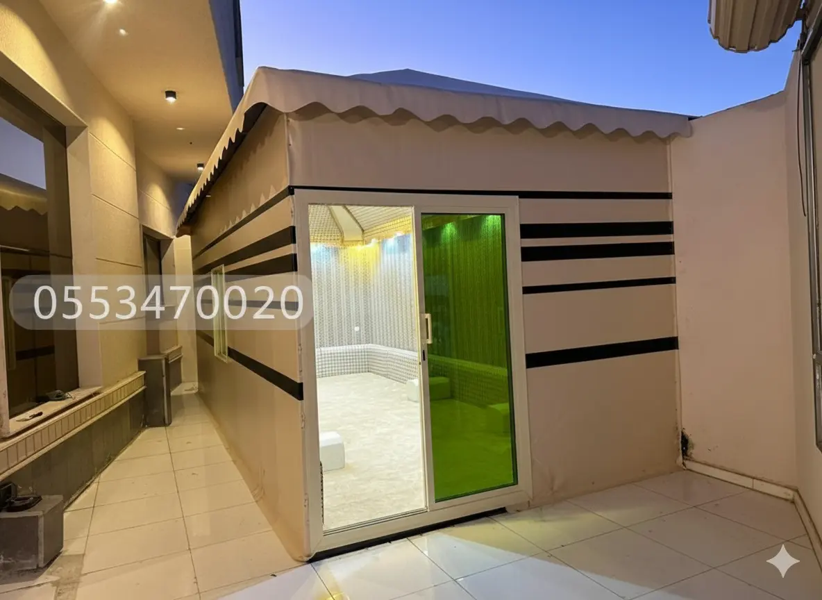 بيت شعر تراثي في الطائف - تصميم يجسد الأصالة والفخامة